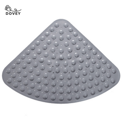 Dovey Premium Corner Shower Rubber Floor Mat 54x54cm 5 Star Hotel Rubber Thick Easy Dry Bathroom Doorway Water Proof Foot Rugs Long Bedroom Non Slip Living Room Modern Simple Thick Mats home Toilet Door