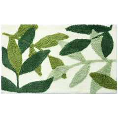 Dovey Nordic Shower Forest Flock Floor Mat 40x60cm Plants Flock Thick Easy Dry Bathroom Doorway Water Absorbent Foot Rugs Long Bedroom Non Slip Living Room Modern Simple Thick Mats home Toilet Door Basahan Doorstep Quickdry Machine Wash